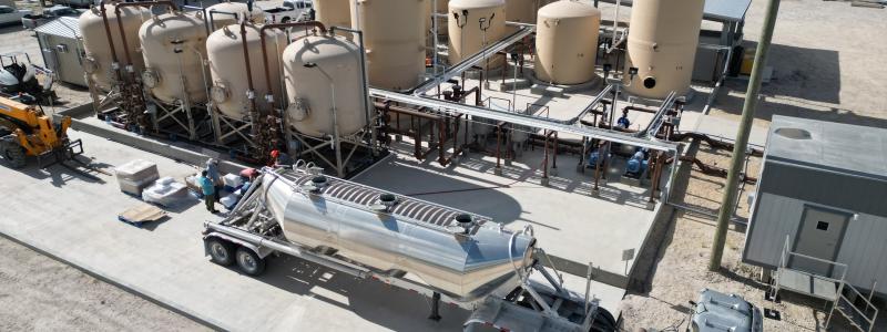 Burke Hollow, ISR Uranium Site, South Texas. Photo: CNW Group/Uranium Energy Corp