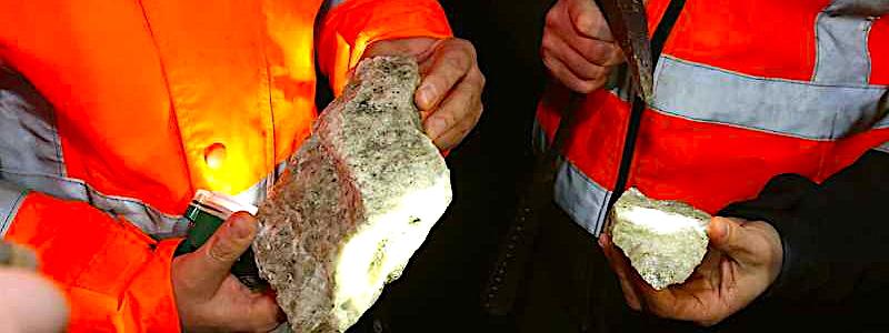 Findings from the Wolfberg lithium project. Photo: European Lithium