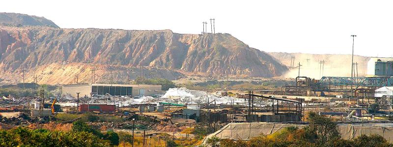 Nchanga copper mine near Chingola, Zambia. Photo: Wikipedia Common, kredit: BlueSalo