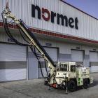 Spraymec 2100 enables controlled, repeatable spraying performance and consistent concrete quality under varying site conditions. Photo: Normet