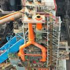A blast furnace at ArcelorMittal’s steelworks in Gent, Belgium, where a pilot carbon capture unit has been installed
Photo: ArcelorMittal