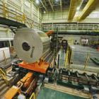 Bay Minette First Coil. Milestone advances one of the largest new U.S. aluminum manufacturing investments in decades toward commercial shipments in 2027. Photo: Novelis