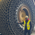 Bridgestone sets new standards with tyres for underground mining. Photo: Bridgestone
