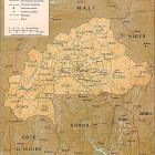 Burkina Faso. Map: Wikimedia Commons