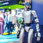 Deployed at the Orano Melox Ecole des Métiers in the Gard region of France, the robot named Hoxo is equipped with  embedded artificial intelligence (AI) and advanced sensors for real-time perception, autonomous navigation, execution of technical gestures, and interaction. Its purpose is to replicate human movements and operate alongside teams within nuclear facilities, including in challenging intervention environments. Photo: Capgemini, Orano, HOXO Cyril Crespeau