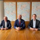 From left to right: Thomas Hansmann, CTO of SMS group, Sami Takaluoma, President and CEO of Metso, and Jochen Burg, CEO of SMS group celebrated the signing on Wednesday, May 28th in Munich.