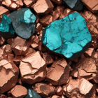 Copper ore. Image: AI-generated image. Not a photograph.
Copyright © Conventus – AI-generated content. None of the material may be reproduced or used in other contexts without written permission.