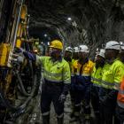 Technical instruction in a mine. An AI-generated image. Copyright: Conventus