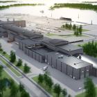 The new electrified and integrated steel mill in Luleå, Sweden. Illustration: SSAB