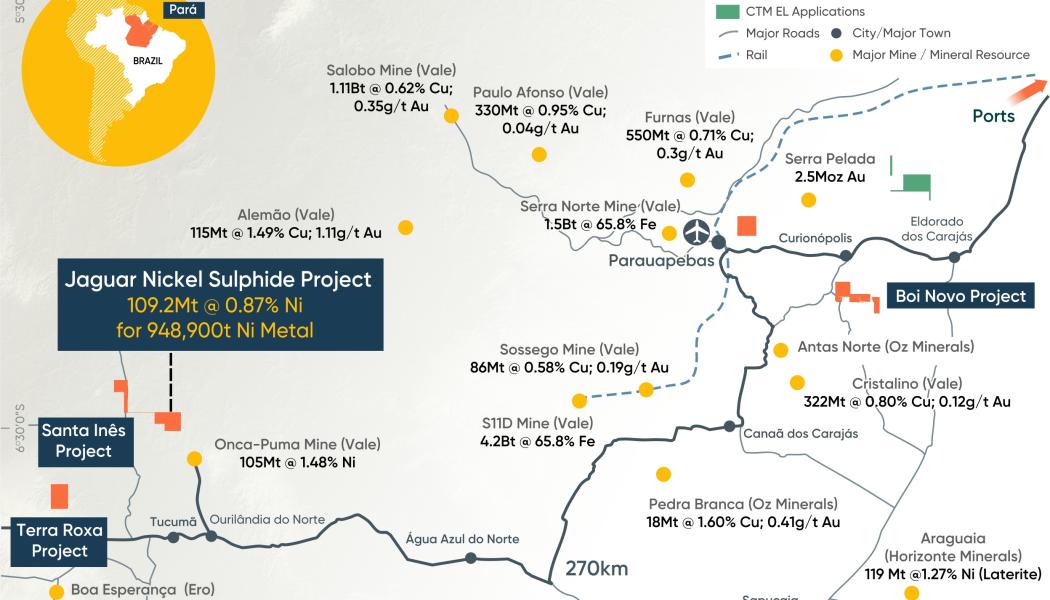 Map: Centaurus Metals
