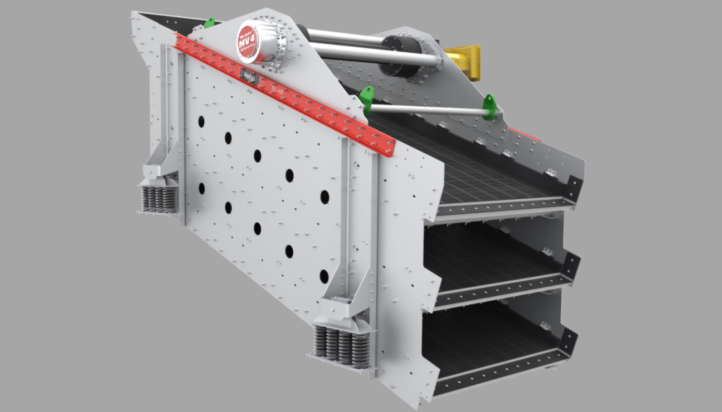 The new screens represent a new generation of high-capacity and high-accuracy vibrating screens. The solution enables up to 20% higher throughput. Photo: Metso