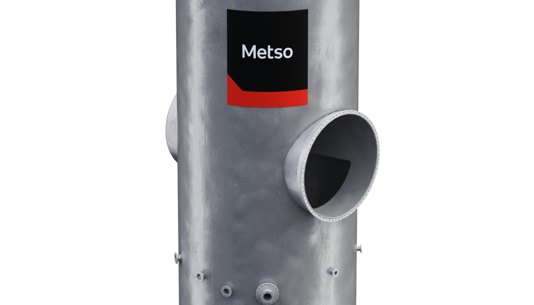 Metso High Efficiency Scrubber. Photo: Metso