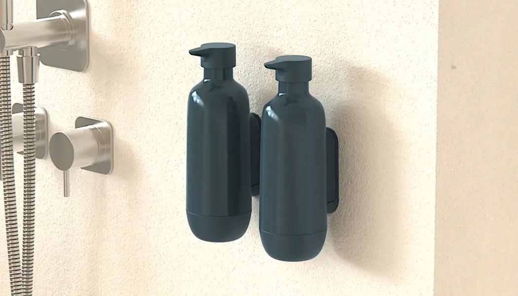 A pair of Meadow’s wall-mounted aluminium dispensers. Photo: Meadow.

