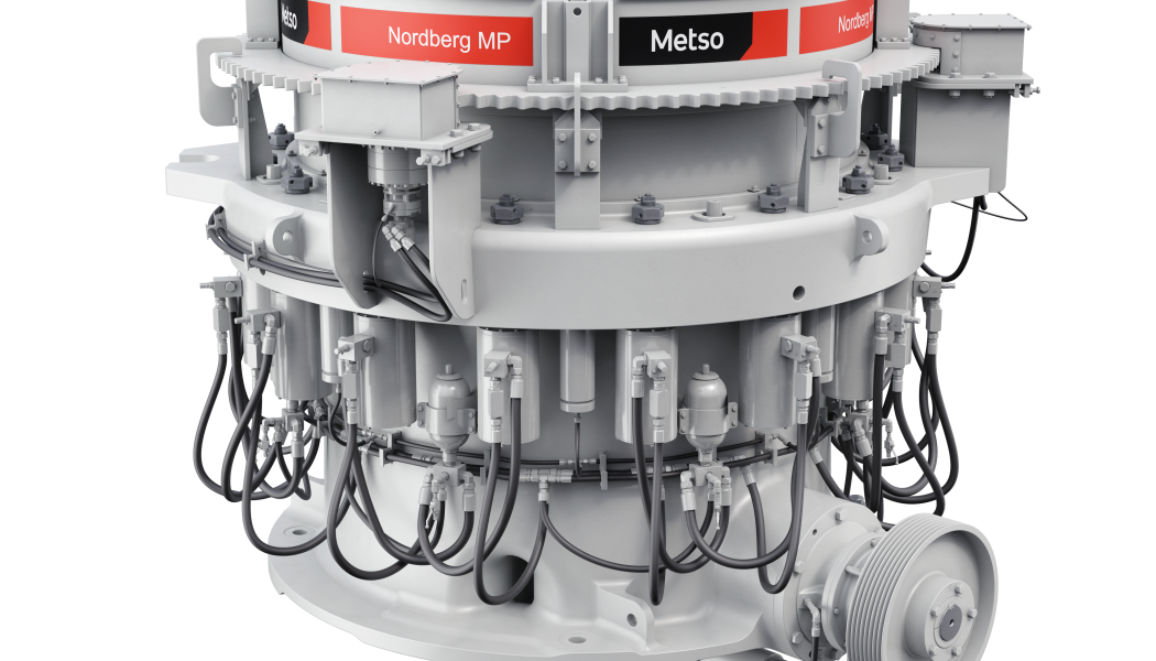Metso’s Nordberg® MP800 cone crushers. Photo: Metso