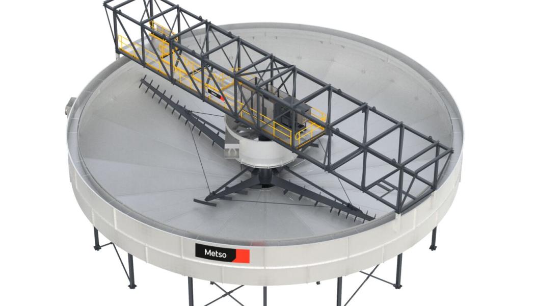 HRT High Rate Thickener. Photo: Metso