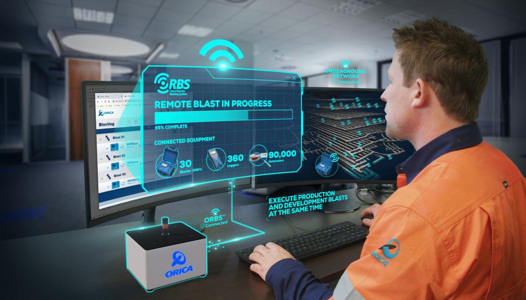 A secure, ‘Plug and Play’ centralised firing system achieving greater productivity and a streamlined user experience. Photo: Orica