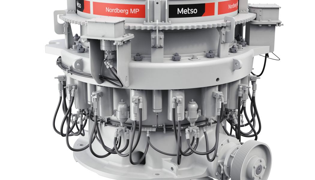 A Metso cone crusher. Photo: Metso