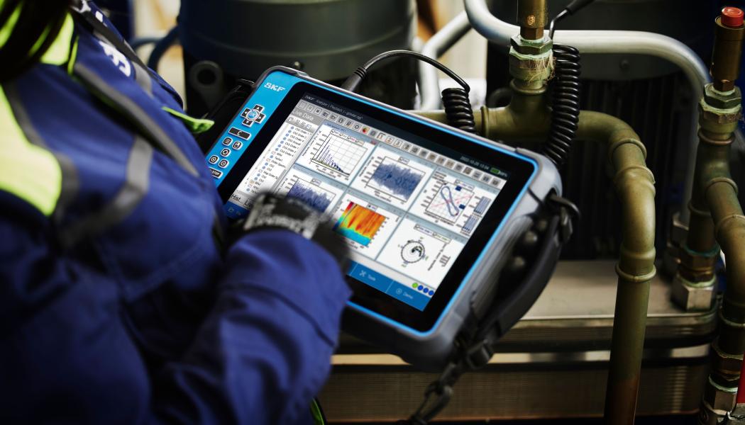 Founded in 1998, G-Tech is headquartered in Taiwan and has emerged to a technology leader in its field with critical IP of vibration analyzers, diagnostic tools, and condition monitoring systems. Photo: SKF