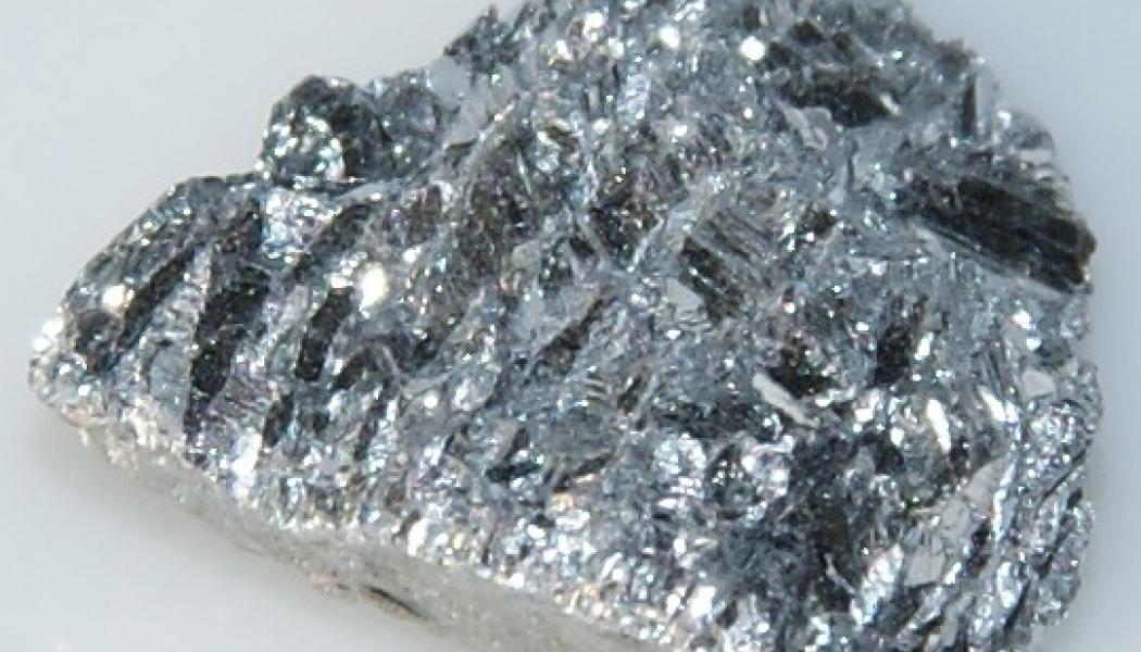 Antimony concentrate from the Stibnite Gold Project could be processed alongside Sunshine Silver's own production, together achieving up to 40% of annual U.S. antimony demand. Photo: http://images-of-elements.com/Wikimedia Commons