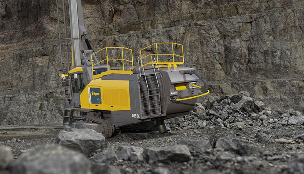 Epiroc drill rig. Photo: Epiroc