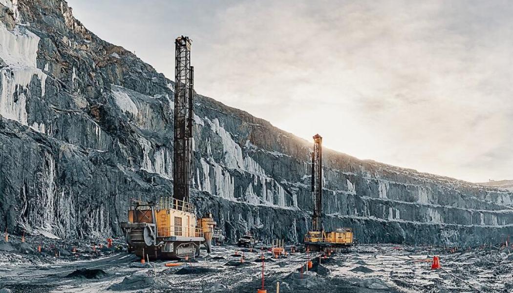Boliden Kevitsa is a multimetal mine in Sodankylä, northern Finland. Its main products are copper and nickel concentrates containing platinum, palladium, gold and cobalt. The image shows Kevitsa’s electric drill rigs. Photo: Boliden media bank.