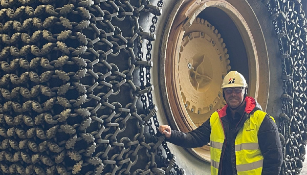 Bridgestone sets new standards with tyres for underground mining. Photo: Bridgestone