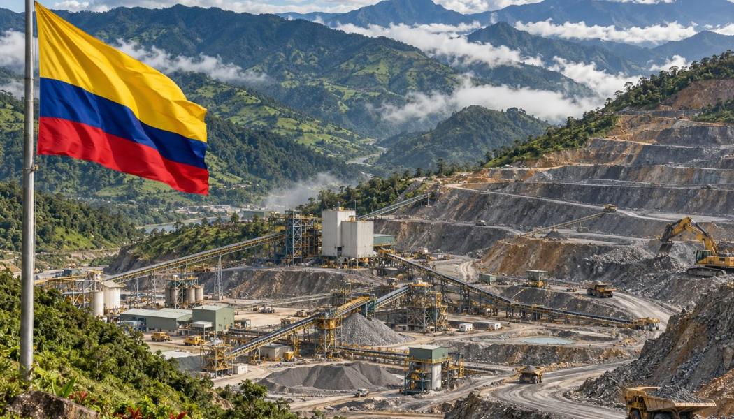 Colombia has significant deposits of minerals used in defence, electronics and advanced manufacturing. Its tungsten and antimony resources are attracting increased attention as the United States seeks to reduce its dependence on Chinese-controlled raw material supply chains. Illustrative image, AI-generated. Copyright: Conventus.