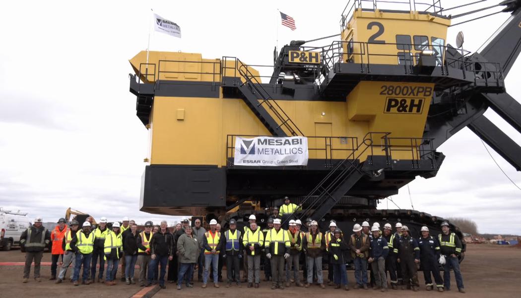 Mesabi Metallics plans to invest $15 billion in a new steelmaking complex in Iowa. Iron ore will be supplied from the company’s mine and pellet plant in Minnesota, creating an integrated US production chain from iron ore to finished steel. Photo: Mesabi Metallics.