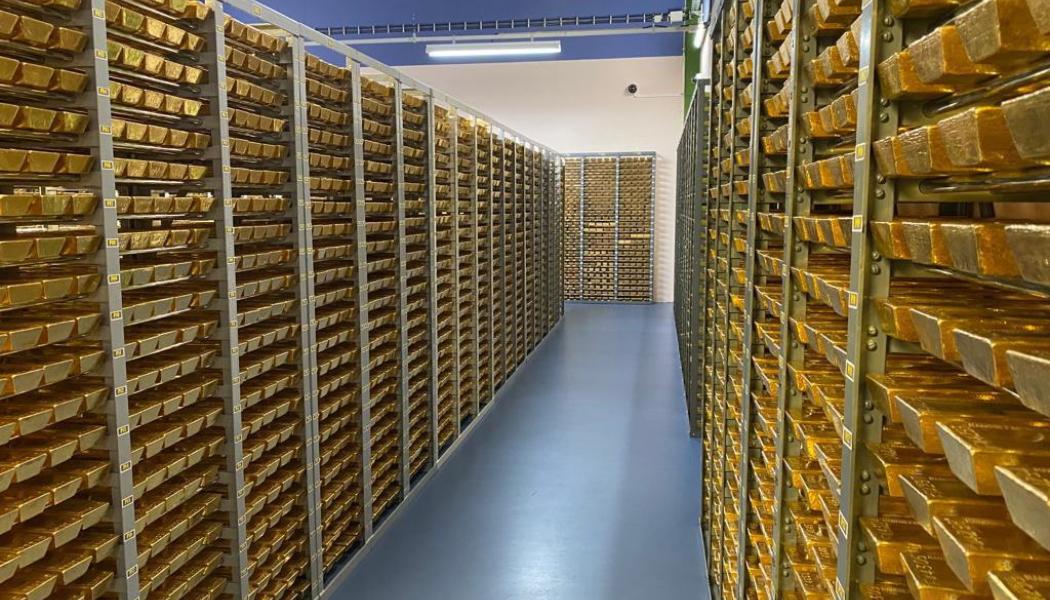 Gold reserves of Portugal in countrys centralbank. Foto: Screendump. Kredit: Bullionstar