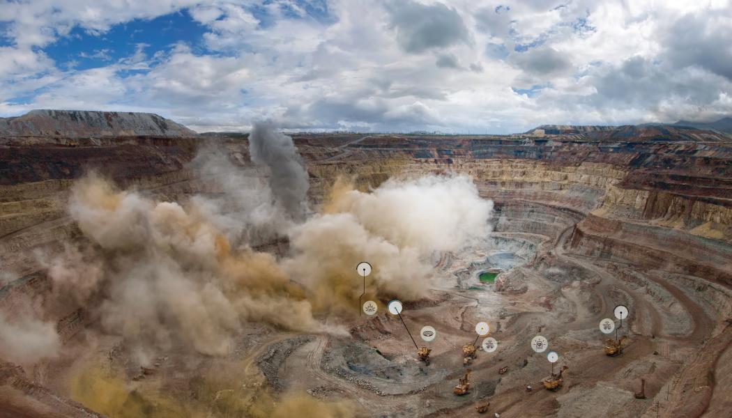 Building on their landmark agreement to create the region’s first digital mine at Mansourah-Massarah, the two organisations will sign a memorandum of understanding focused on shaping the next generation of mining professionals. Photo: Hexagon
