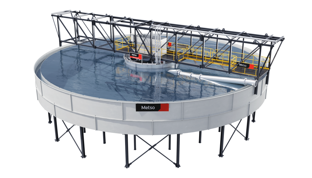 High rate thickener. Photo: Metso