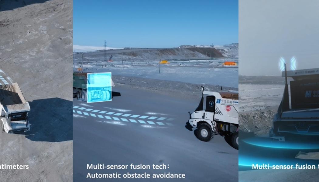 Huawei Cloud CVADCS is an intelligent vehicle-cloud synergy platform developed by Huawei Cloud, designed to empower the mining industry with smart driving with advanced connectivity, data analytics, and AI-driven solutions.  Photo: Huawei