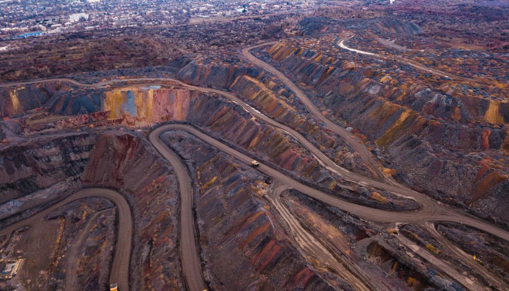 Iron ore quarry. Photo: Metso