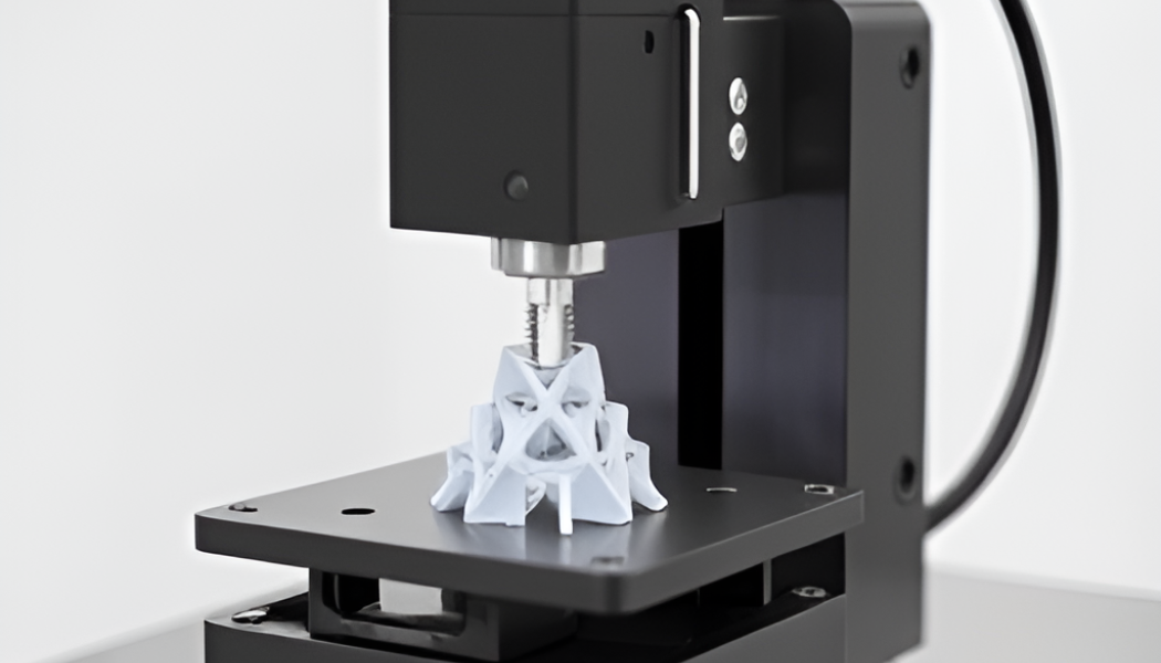 Metal Additive Manufacturing (AM) market is witnessing significant growth in various industries such as dental, academic, construction, consumer electronics, wearable devices, and aerospace & defense. AI generated image.