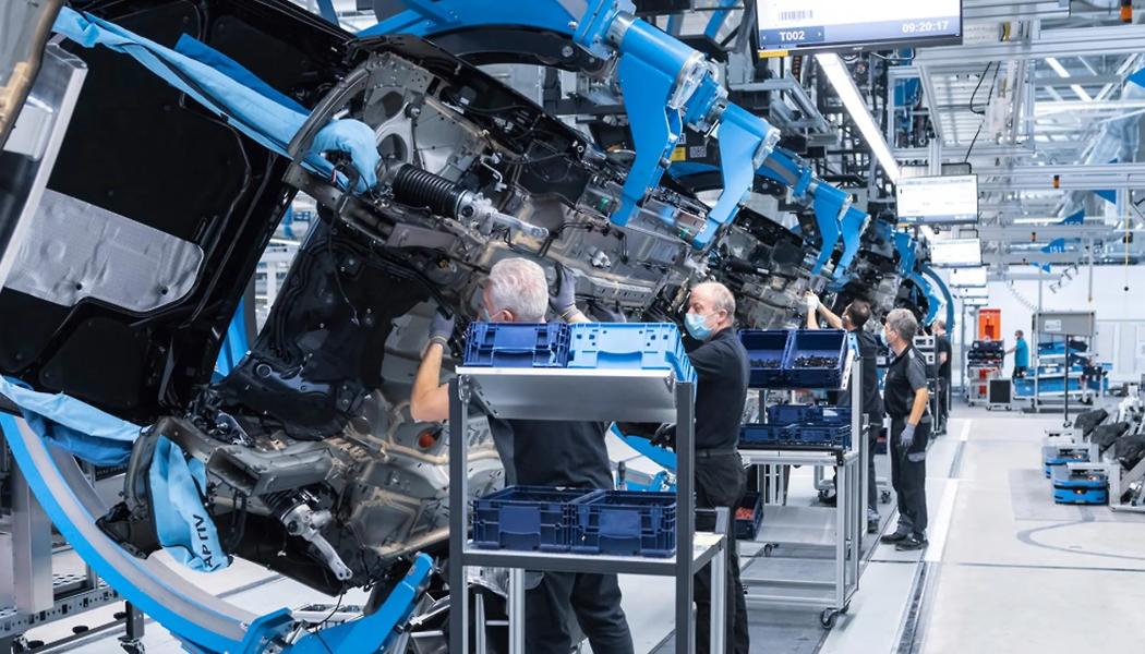 The German Mercedes-Benz car factory in Stuttgart. Photo: Mercedes-Benz Group
