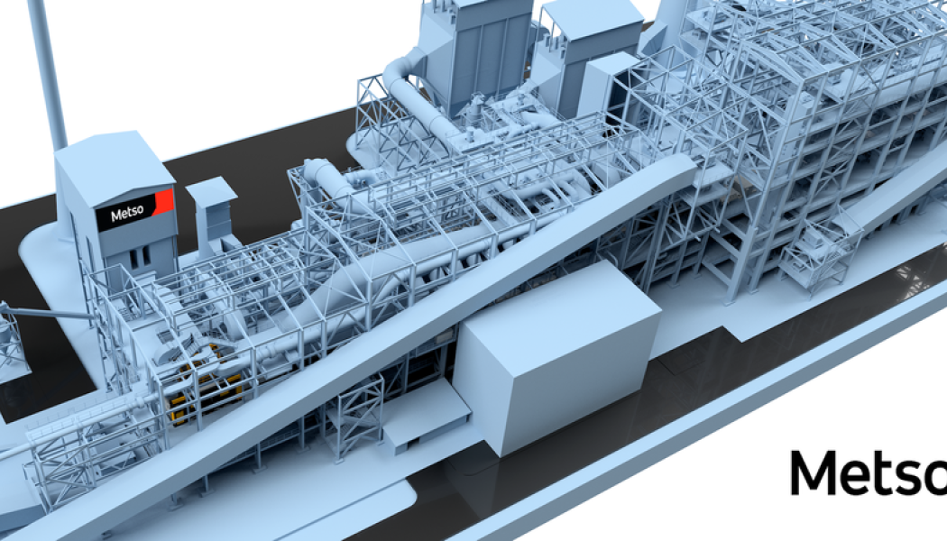 Metso’s iron ore pelletizing process produces uniform pellets. Image courtesy: Metso