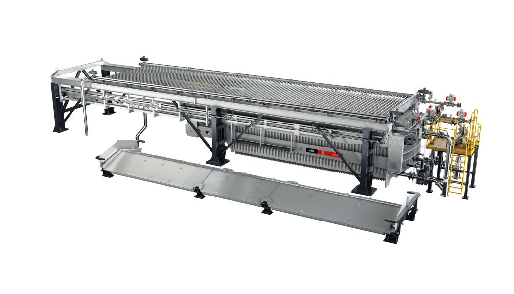 Metso Larox FFP3512 filter press. Photo: Metso