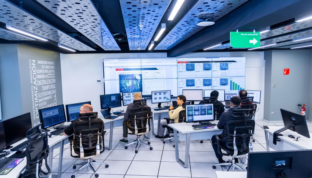 Data-driven Condition Monitoring enables early detection of equipment related issues and failures through continuous remote monitoring.  Photo: Metso