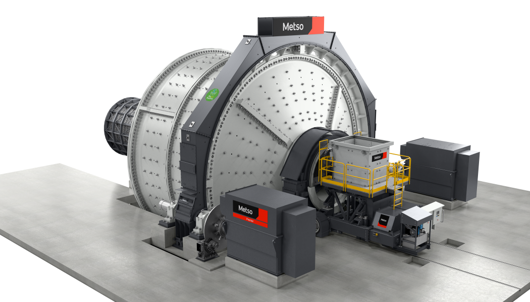 Metso offers a wide range of horizontal grinding mills. Photo: Metso