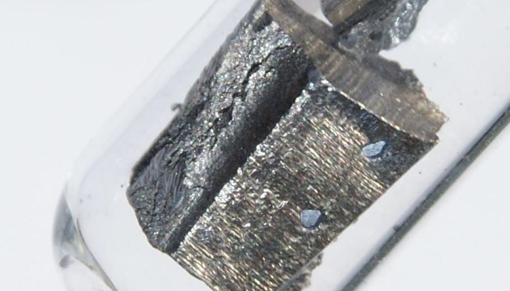 Neodymium. Photo: http://images-of-elements.com/Wikimedia Commons 
