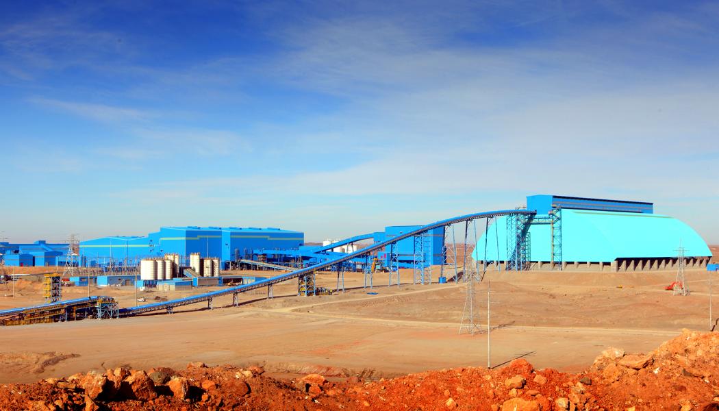 Oyu Tolgoi mine, copper concentrator, Mongolia. Photo: 