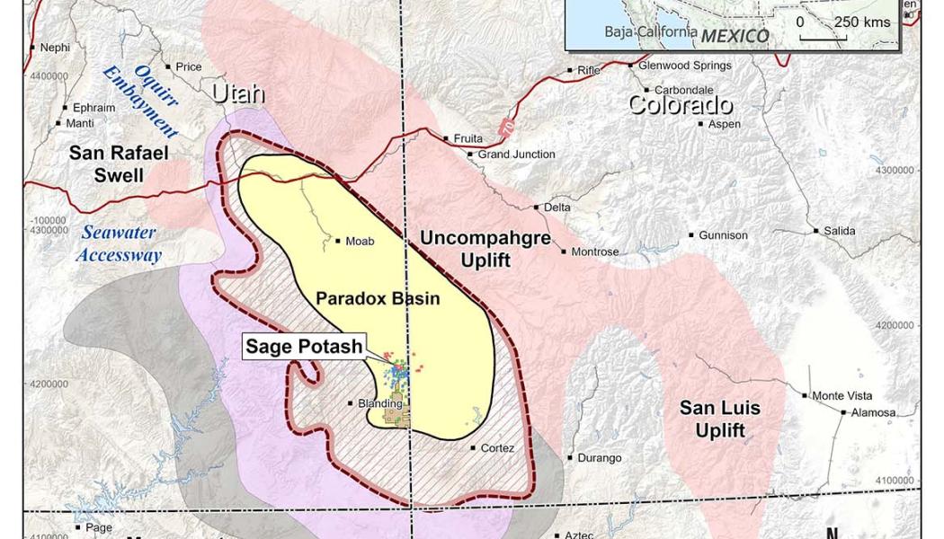 Map: Sage Potash