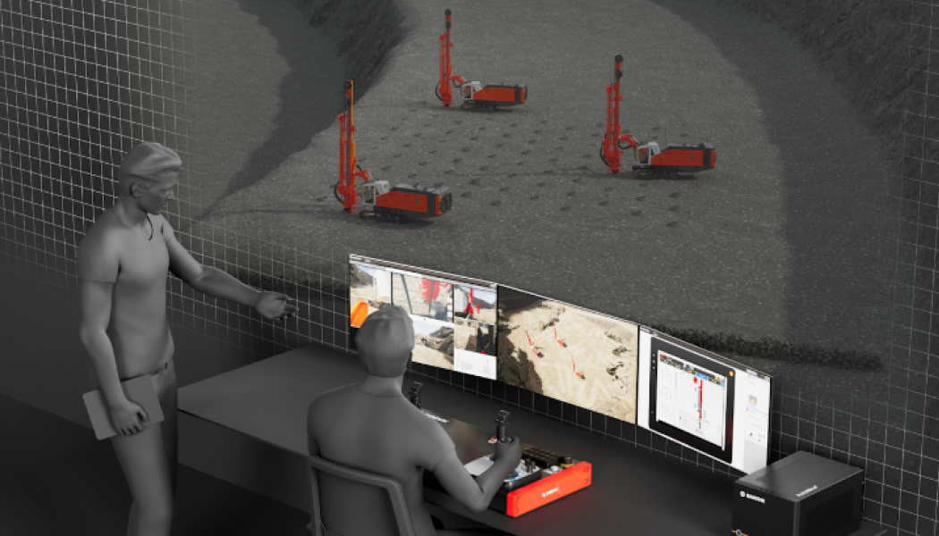 The AutoMine Surface Drilling Training Simulator bridges the gap from classroom learning to operational readiness by giving operators an immersive, hands-on environment to practice, make mistakes and refine their skills before working in a live mine, according to Sandvik. Image courtesy: Sandvik