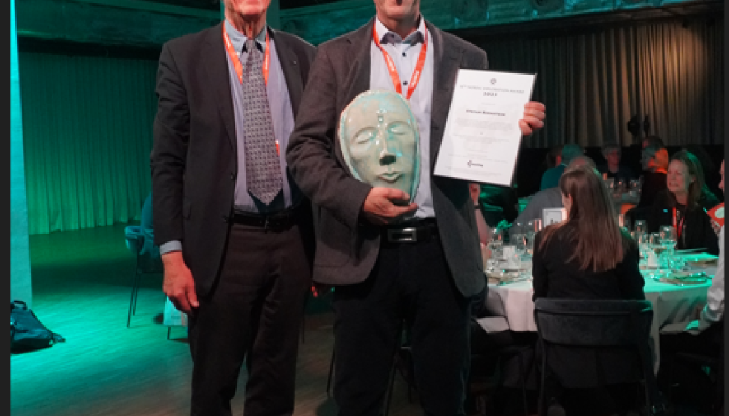 Stefan Bernstein wins the the 14th Nordic Exploration Award 2025