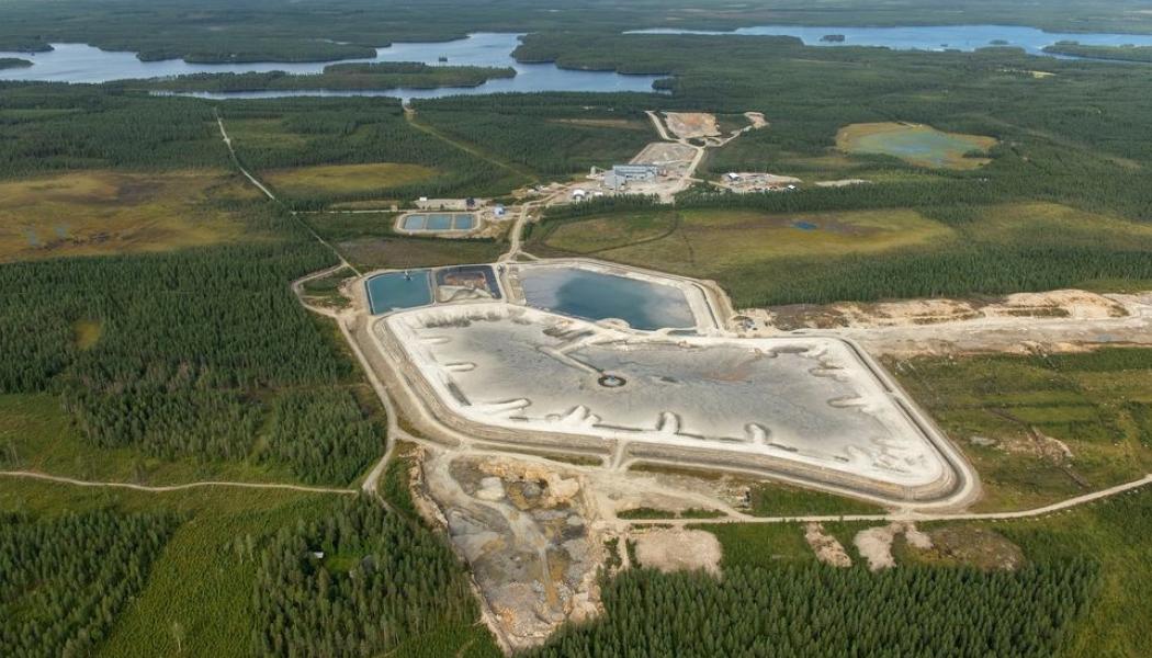 Sotkamo Silvers main mining area. Photo: Sotkamo Silver Oy.