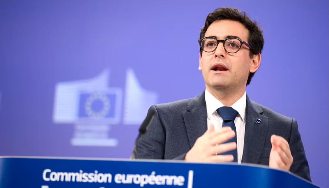 Stéphane Séjourné, executive vice-president of the European Commission, presented the Industrial Acceleration Act in Brussels. Photo: European Commission