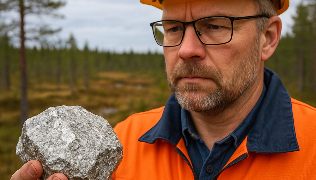 Ilmenite, a titanium-rich ore found in western Finland, could become a key resource for the EU and NATO. Illustration: AI-genererad bild. Ej ett fotografi.
Upphovsrätt © Conventus