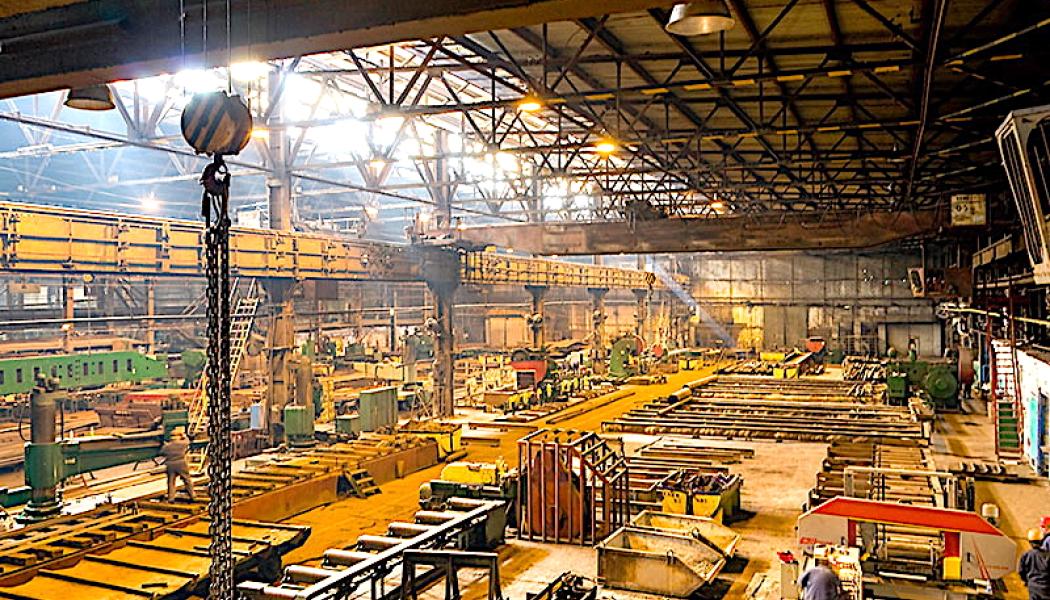 Ukrainian steel works. Photo: Zaporizhstal