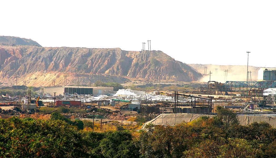 Nchanga copper mine near Chingola, Zambia. Photo: Wikipedia Common, kredit: BlueSalo