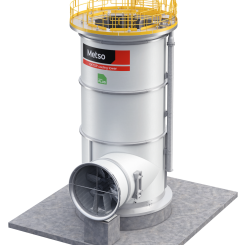 The third-generation OKTOP Cooling Tower is designed for maximum efficiency and minimized downtime and maintenance costs.  Photo: Metso